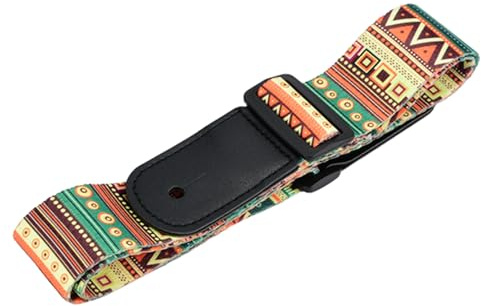Brrnoo Sangle Ukulélée, Sangle de Guitare Rembourrée Guitare Bandoulière Réglable 4 Cordes Hawaii de ukulélé Adulte pour ukulélé