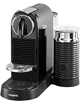 11317 Nespresso Citiz and Milk Coffee Machine, 1870 W, Black by Magimix