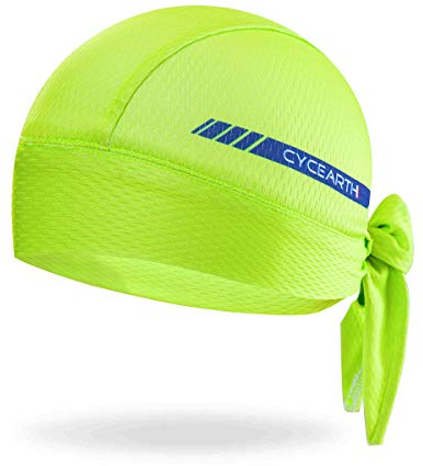CYCEARTH Cykling huvudduk Dew Rag Män Skalle Kepsar Huva Cool Head Bandana Hatt Wrap Doo Rag Sommar