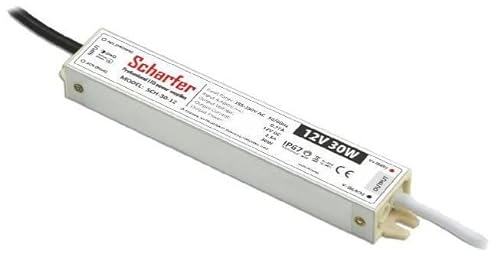 Scharfer LED Trafo 30W 12V IP67 Vorschaltgerät für LED Leuchtmittel