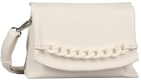 Gabor bags Nora Damen Umschlagtasche Umhängetasche Klein Weiß