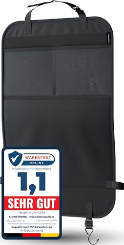 LIONSTRONG Organisateur de voiture - protecteurs de siège de voiture - kick mats - pour siège auto - basique