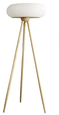 Lámpara de pie para sala de estar Lámpara de pie con personalidad creativa Lámpara de pie con trípode de madera moderna para sala de estar Dormitorio Estudio Decoración Lámpara de pie Lámpara de pie