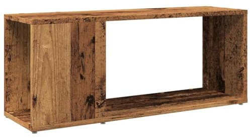 vidaXL Mobile Porta TV Legno Vecchio 80x24x32 cm in Legno Multistrato