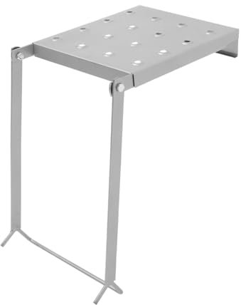 Angoily Foldable Support Bracket for Ladders Ladder Platform Tool Tray for Organising