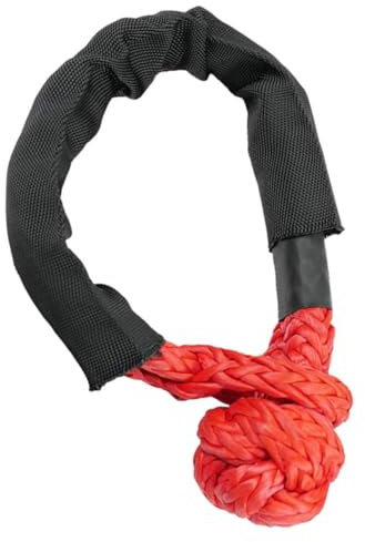 JECOMPRIS Fahrzeug Anhängerwinde Riemenscheiben Kupplungsschäkel schwenken außen exstel Mehrzweck car Accessories Buggy Buggy Schäkel für UTV Seilschäkel für den Offroad-Einsatz Sport rot
