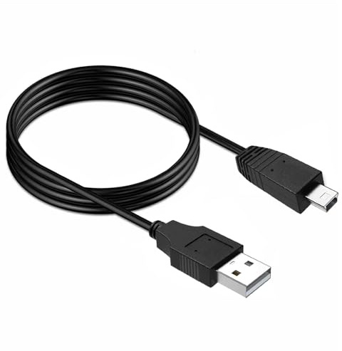 Hanorld Mini USB Charging Cable Replacement for Nikon DSLR D700 D750 D610 D600 D3S D3X D3 D4 D2Xs D2X D2Hs D2H 6Ft Charger Cord