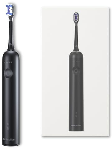 dentabliss® Osonic Oszillierende Schallzahnbürste – Elektrische Zahnbürste für effektive Zahnreinigung, Zahnarztempfohlene Bass-Putztechnik, 5 Modi, 60+ Tage Akkulaufzeit, Smart-Timer