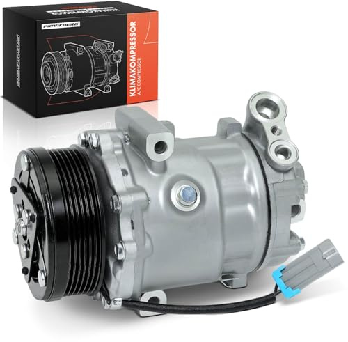 Frankberg Compressore per aria condizionata con frizione, diesel, 24422013 | Compatibile con: Tour combinato, Corsa berlina, Astra G Caravan T98, Corsa C Box/Hatchback X01