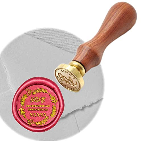 siegelstempel personalisiert Wachs-Stempel für Einladungskarten zur Hochzeit