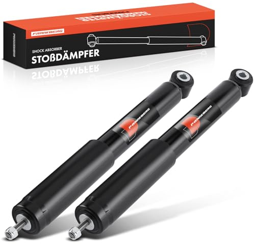Frankberg 2x Stossdämpfer Stoßdämpfer Hinten 434mm Gasdruck 344230 | Kompatibel mit C70 I Cabriolet 873, 850 Kombi 855, S70 874, V70 I 875 876, C70 I Coupe 872, 850 854