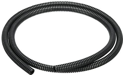 DMiotech 10mmx8mmx1m Plastica Non Diviso Corrugato Tubo Interno Esterno Cavo Gestione per Avvolgimento Ordine Ufficio Giardino