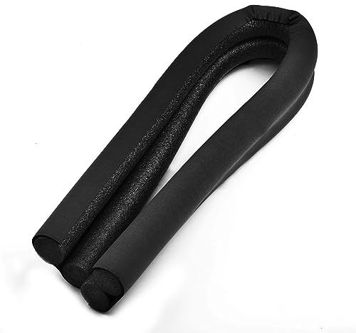 AiQima Sealing Tape for Doors,Weather Strip Waterproof Seal Strip under Door Draught Excluder Stopper Door Bottom/Black