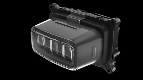 Hella 1LL 016 330-011 asymmetrical headlight insert, main headlight - SlimLine - 12-24V - rectangular - crystal clear - plug: German plug - left-right - quantity: 1