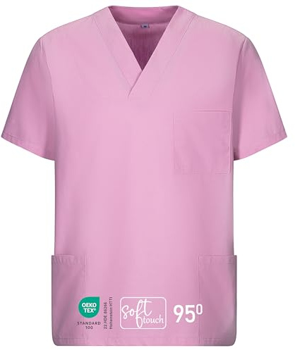 EXNER Unisex Schlupf-Kasack, OP-Kasack, Hosen-Kasack, in 16 Farben lieferbar