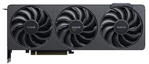WEELIAO GUNNIR Intel Arc B580 12GB Photon OC Black GDDR6 2850MHz Triple Fan Graphics Card (192-bit, PCI-Express 4.0 x8, HDMI/DisplayPort, Supports 4k) (Black)