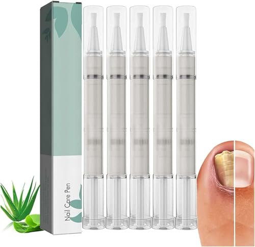 Mullend Nail Care Pen, Mullend Fungus Nail Care Pen, Fungal Nail Treatment for Toenails, Natural Ingredients Nail Serum for Strengthener Nail (5)