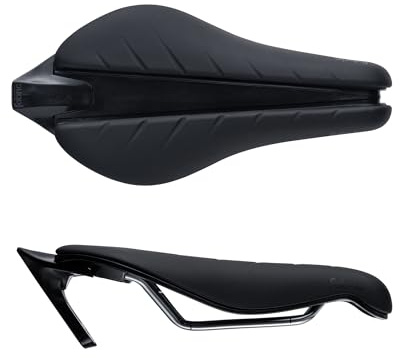 Fabric Flat Road Bike Saddle Minimal Padding Maximum Power Bicycle Saddle