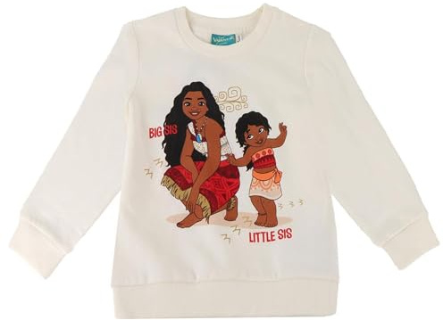 Sudadera Moana diseño Original y Licencia Oficial | Ropa Infantil cómoda, Abrigada día a día
