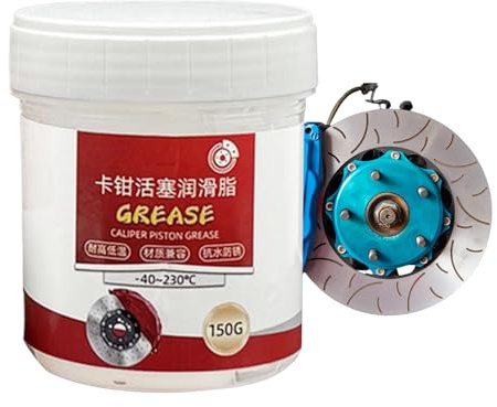 Grasso Lubrificante Per I Freni, 150 Grammi Composito Lubrificante Antiagarrotante per Automobili, Per Automobili, Per Moto Automobile Camion SUV Disco Ruota Perno Officina Gar