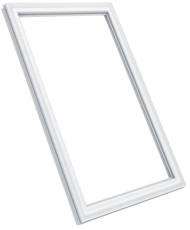 amangul Pieza De Repuesto De Junta De Refrigerador De 17x40 Pulgadas con Bordes Reforzados Textura De PVC Adecuada para Mantenimiento De Temperatura Junta De Sellado De Puerta De Refrigerador