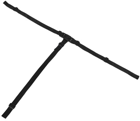 OSOLADY Arnés de Seguridad para Asientos de Bebés Ajustable de Tres Puntos, Correa para Silla de Comedor y Cochecito, Banda de Seguridad Infantil Hebilla Rápida, Compatible Tronas