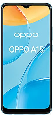 OPPO A15 - Smartphone 32GB, 3GB RAM, Dual SIM, Carga rápida 18W - Azul