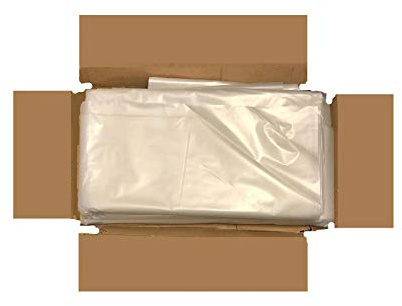 100 x CLEAR REFUSE SACKS/BAGS HEAVY DUTY PREMIUM QUALITY BIN LINERS RUBBISH