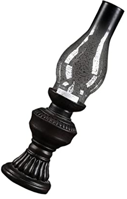 Gadpiparty Petroleumlampe Vintage Öllampe Ornament Glas Dekoration Flammenlos Batterie Lampe Rustikal Retro Laterne Wohnzimmer Schlafzimmer Hochzeit Party Foto Requisiten Home Decor Modell