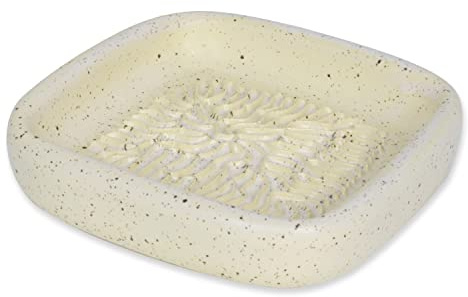 ANCKERAMIC® Ceramico Reibe – Muskatreibe, Knoblauchreibe, Ingwerreibe aus Keramik, Handarbeit, Designed in Finnland (Stracciatella-Vanille)