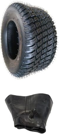 1 chambre à air + 1 pneu 18 x 9,50-8 Wave 18 x 9,5-8 pour tracteur pelouse, tondeuse autoportée, pneu de tondeuse à gazon 18 x 9,50-8 18 x 9,5-8, pneu à gazon, manteau de pneu