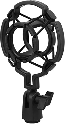 SUPVOX Support De Microphone Antichoc Noir Accessoire Pour L'enregistrement Des Vibrations Compatible Les Microphones