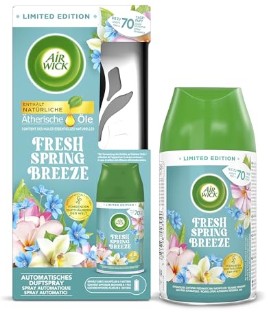 Air Wick Freshmatic Max Starter-Set + 2 x 250 ml Fresh Spring Breeze