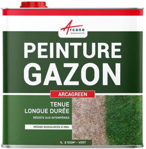 ARCANE INDUSTRIES Rasenfarbe Hecken und Zypressen - ARCAGREEN 1 L Grün