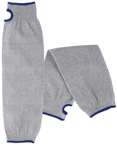 iplusmile 1paar Schnittfeste Armschoner Für Männer Und Frauen Atmungsaktive Elastische Unterarmschutz-hülsen Für Gartenarbeit BAU Und Industrie Optimaler Schutz