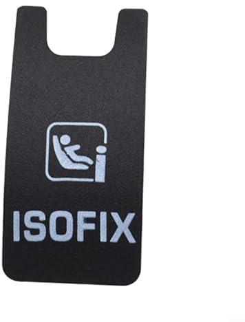 Cubierta de soporte de fijación de asiento infantil para Jaguar F-Pace 2018 para Range Rover para Velar para L560 2018, número de pieza: GX73600E24, LR092445, tapa de asiento trasero Isofix reemplazo