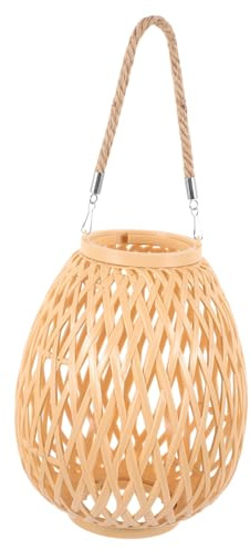 MOLUCKFU Lampenschirm Aus Bambus Schatten Korblampe Lampenschirm Lampenschatten Kleiner Lampenschatten Abdeckung Kleine Lampe Dekoration Lampenschirme Klein Kleine Lampenschirme Plastik