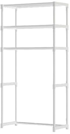 Licsaliwe Estante para Lavadora de 3 Niveles, Estante de Almacenamiento sobre Lavadora para decoración del baño del hogar, Color Blanco