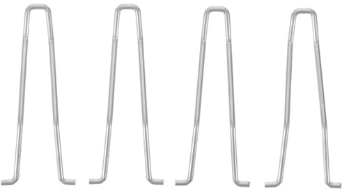 HONITANO 4 Federn für Nagelzangen, Ersatzfedern aus Edelstahl für Nagelknipser, kompatibel mit Maniküre-, Pediküre- und Fußpflegeinstrumenten, Zehennagelschneider-Zubehör