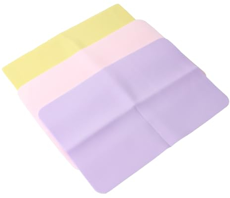 Lurrose 3Pcs Chamois Shammy Towel Cleaning Shammy Facial Cleaning Cloth Face Cleaning Sponge Makeup Tools for Cleaning Skin (Size, Random Color)