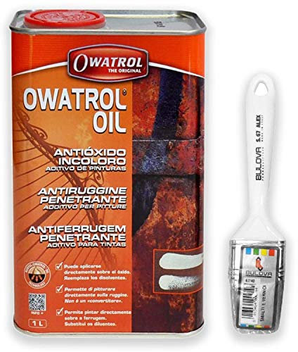 Owatrol Oil Owatrol-Rustol Auto antirouille multifonction pour peinture (1 litre avec pinceau)