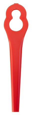 60 Stück PA6 Ersatzmesser-Set Kompatibel für Einhell Rasentrimmer GE-CT 18 Li, GC-CT 18/24 Li, BG-CT 18 Li, RG-CT 18 Li, Kunststoffmesser Kompatibel für Einhell Akku-Rasentrimmer Zubehör