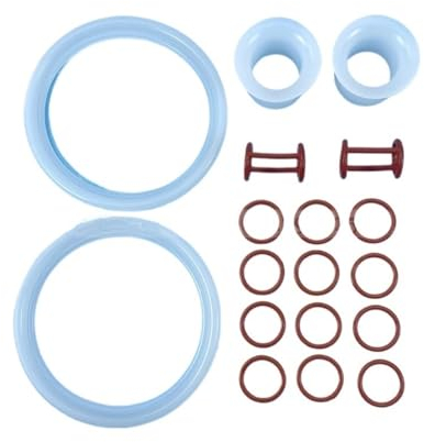 ZeAda Eismaschinen-Dichtungsring und Rohrkomponenten der Softeismaschine-Armaturen, EIN Satz Ersatzteil, kompatibel mit BQL