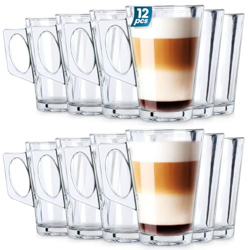 Vilde Lot de 12 verres universels - Verres à eau, à jus - Haute résistance aux chocs - Verres à jus - Verres à long drink - Verres à boire - Verre à boire - Verre à boire - Verre 255 ml