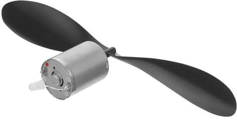 POPETPOP Mini Generador de Turbina Eólica Educativa para Estudiantes Pequeño Compacto Portátil Generación de Energía Viento Experimentos Científicos Kit de Enseñanza
