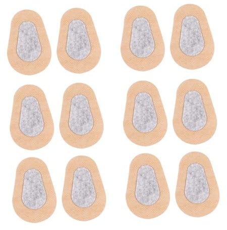 Alipis 6 pares Adhesivos para Ojos de No Tejida Almohadillas Oculares Transpirables y Absorbentes Cuidado de Heridas y Ocular Diseño Elástico y Cómodo para Uso Familiar