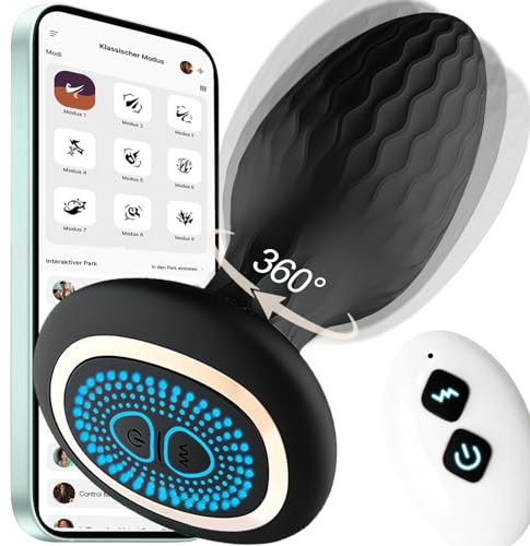 Vibratore Anale, Stimolatore Prostata, Vibratoreper Uomo Professionale | Plug Analesex Toy Dilatatore Ano per Uomo Vibratoreper Donna Analesex Toy Telecomando Sex Toys Sessuali per Uomini