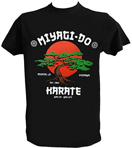 UZ Design T Shirt Miyagi Do Homme Enfant Tee Shirt Karate Kid Film Culte, Homme - M