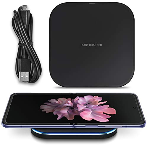 QI Induktive Ladestation kompatibel mit Samsung Galaxy Z Flip 7 / FE 6 5 4 3 Fold 7 6 5 4 3 2 Wireless Charger Kabelloses Universal Schnellladegerät 10W