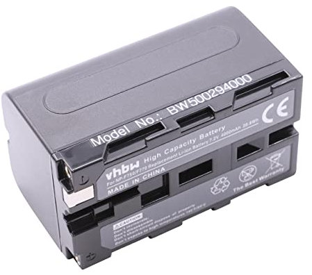 vhbw Batterie Compatible avec Sony CCD-TRV16, CCD-TRT97, CCD-TRV101, CCD-TRV215, CCD-TRV119, CCD-TRV15 caméra vidéo caméscope (3600mAh, 7,2V, Li-ION)